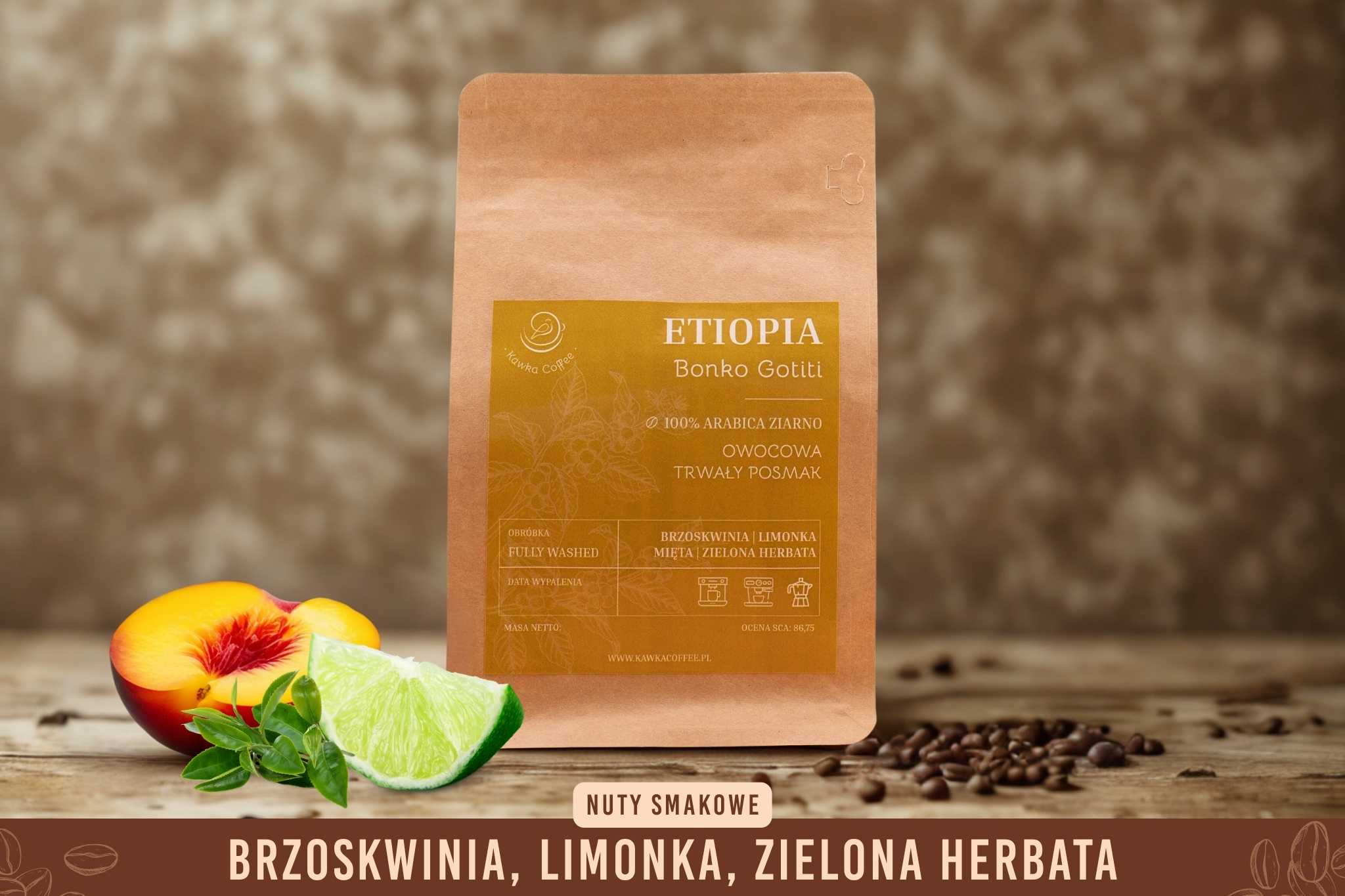Etiopia - ziarnista - ekspres