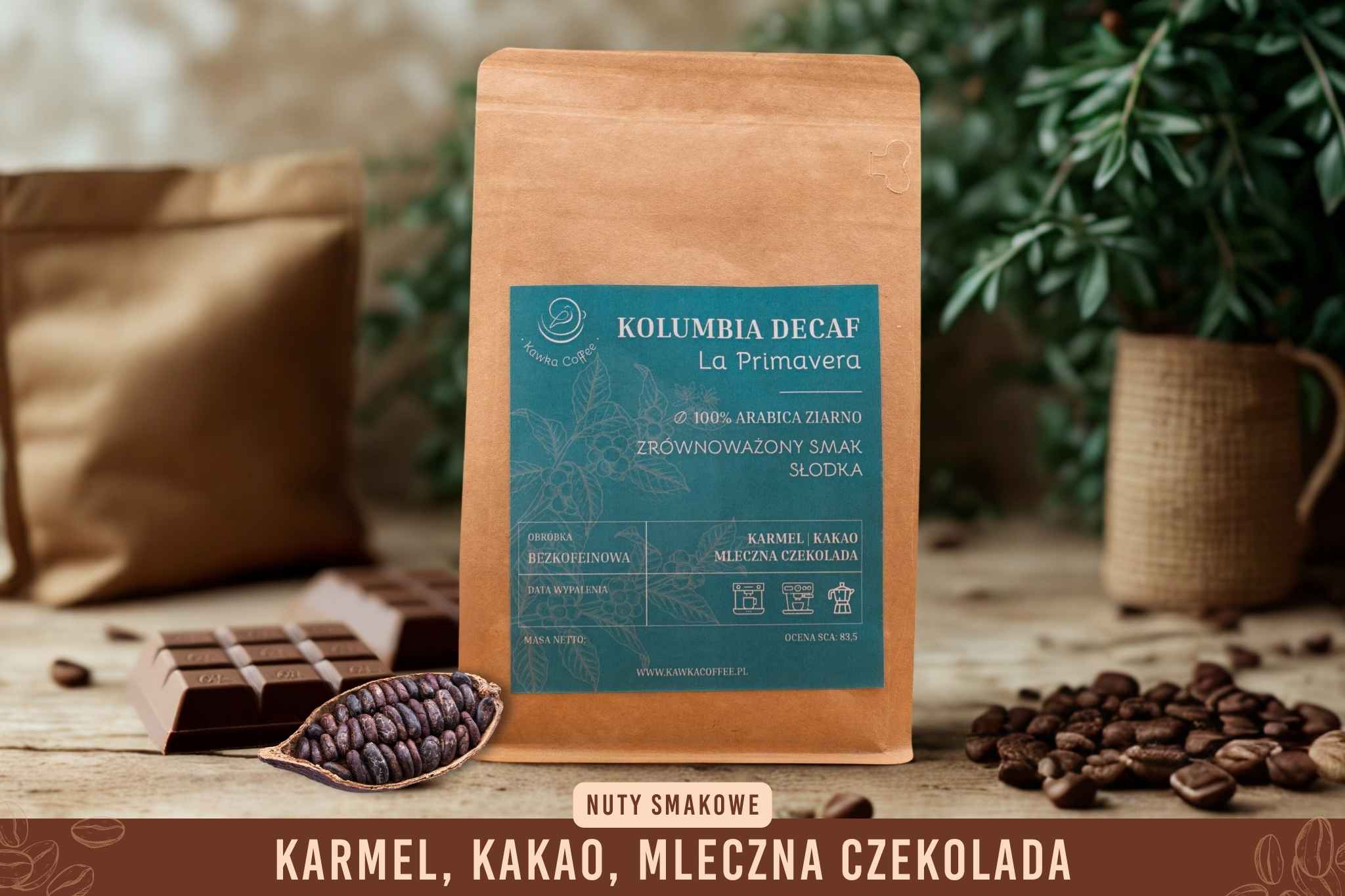 kawa kakao i czekolada